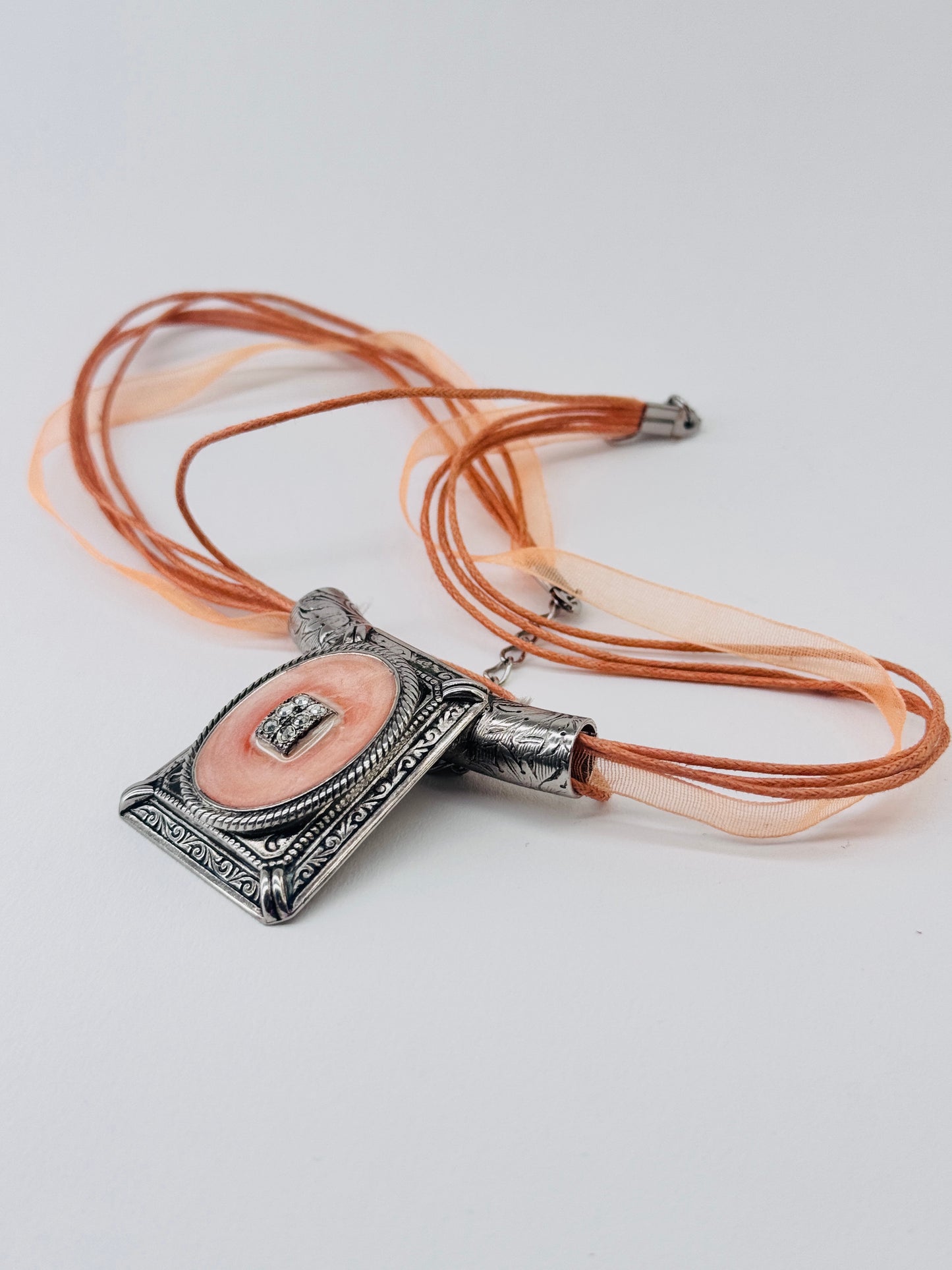 Orange statement piece