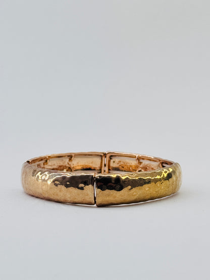 Golden Elastic Bangle