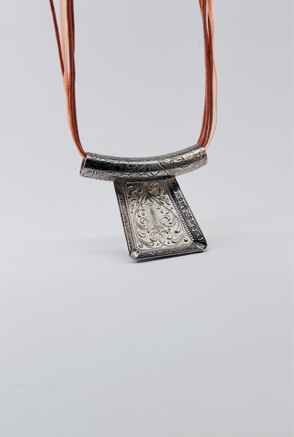 Orange statement piece