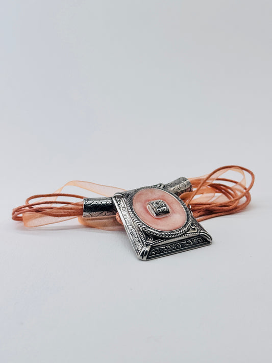 Orange statement piece