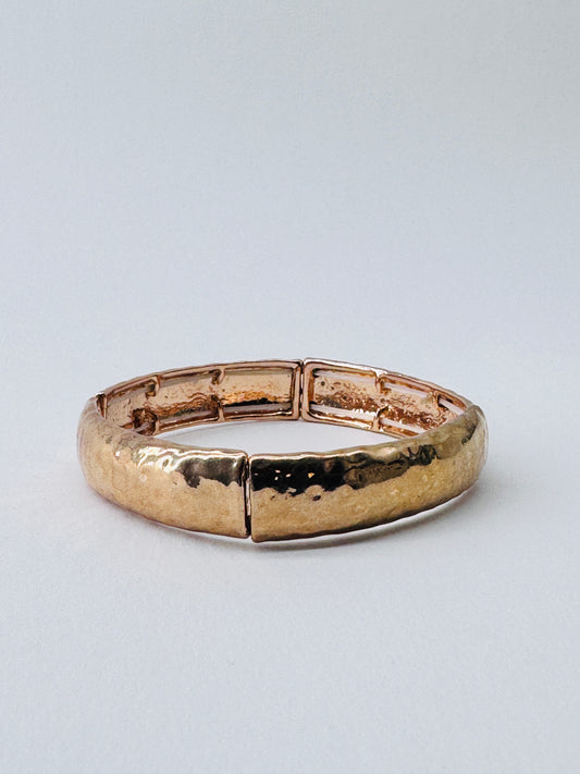 Golden Elastic Bangle